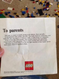 Lego creativity
