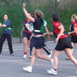 Netball physiotherapist